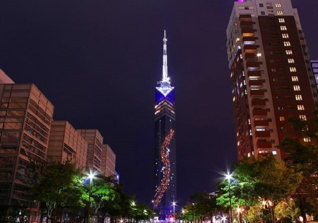 福岡タワーの七夕まつり