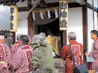 葛西仲町八雲神社例大祭祝詞奏上